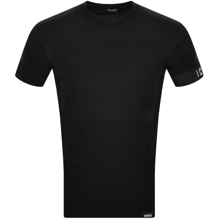 DSQUARED2 Icon T Shirt Black | Mainline Menswear United States